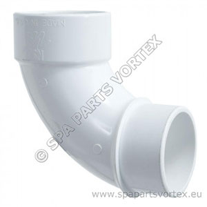 2 inch sweep elbow male-female