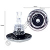 LVJ 4.5 inch Directional Chrome Jet